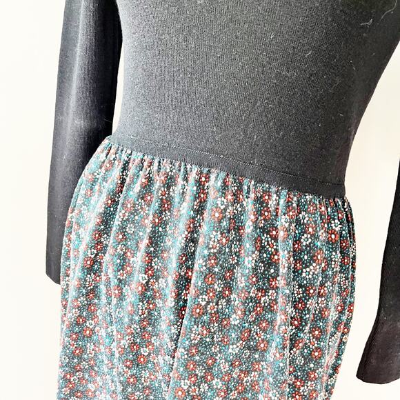 Goldworm Vintage Merino Wool Knit Dress Made in Italy - Picture 3 of 8